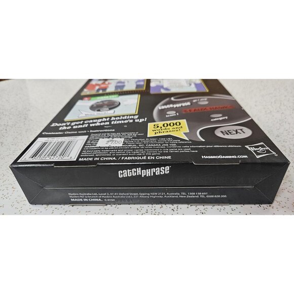 Hasbro Catch Phrase Electronic Game New Sealed 5000 Words Party Family Ages 12+ - Picture 2 of 3